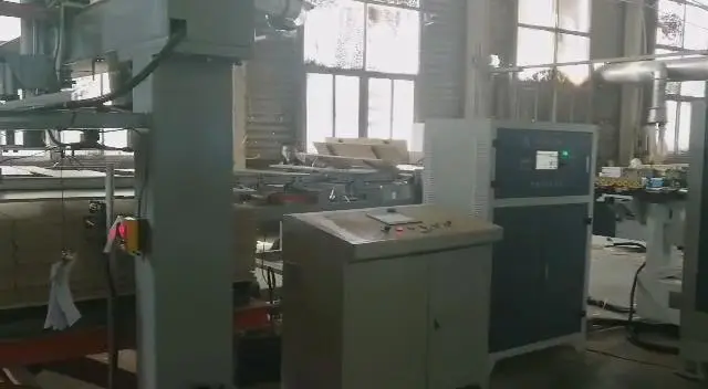 Solid wood laminate flooring production line video