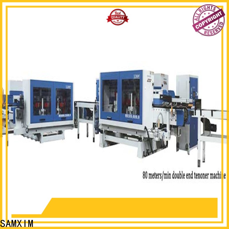 SAMXIM floor slotting production line machinery with good price for wood floor