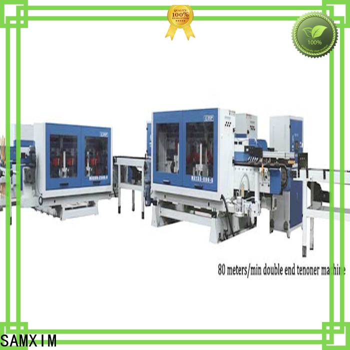 SAMXIM floor slotting production line supplier for wood floor