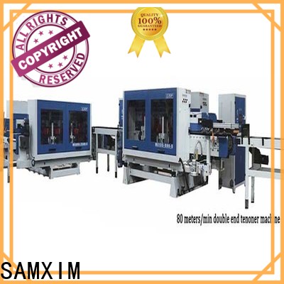 SAMXIM excellent floor slotting production line directly sale for wood floor