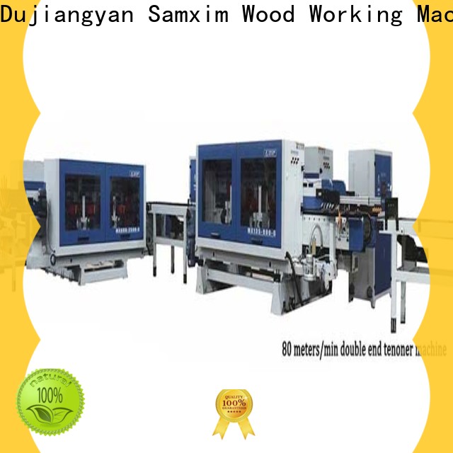 SAMXIM efficient floor slotting production line factory for wood floor