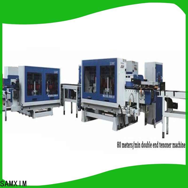 SAMXIM hot selling floor slotting production line factory for wood floor