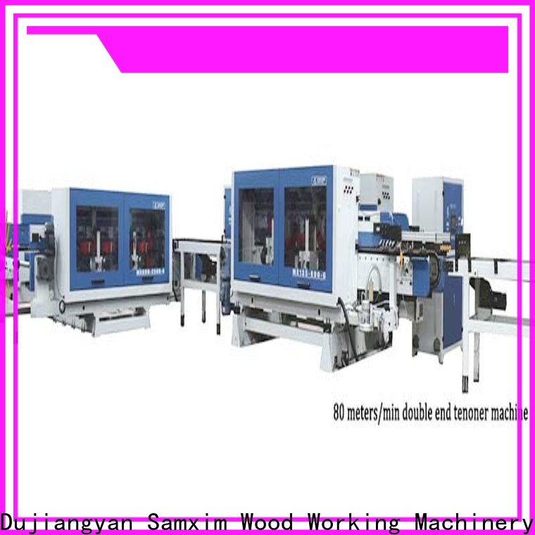 SAMXIM floor slotting production line supplier for wood floor