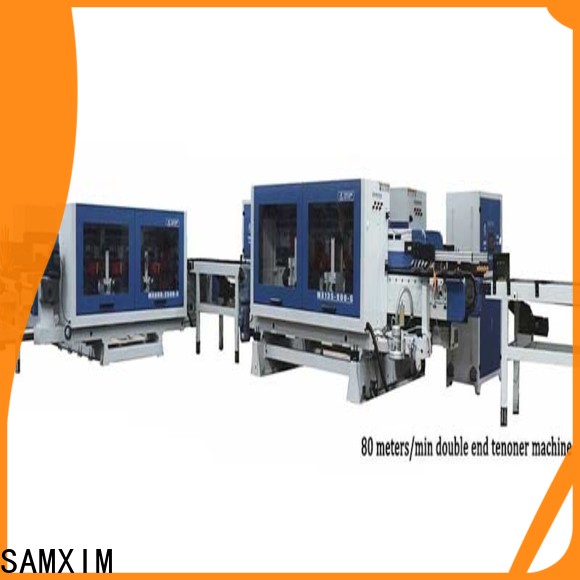 SAMXIM floor slotting production line factory for wood floor