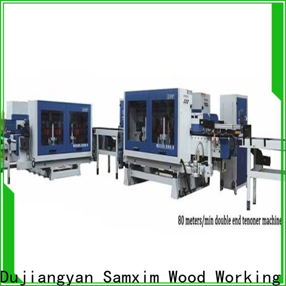 SAMXIM floor slotting production line factory for wood floor