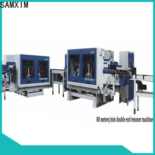 SAMXIM efficient floor slotting production line directly sale for wood floor