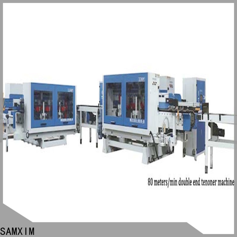 SAMXIM excellent floor slotting production line directly sale for wood floor