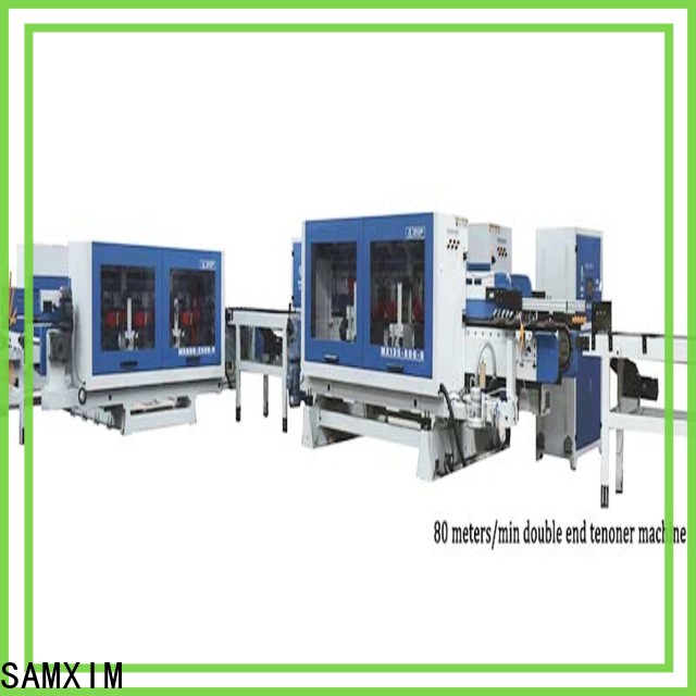 SAMXIM floor slotting production line factory for wood floor