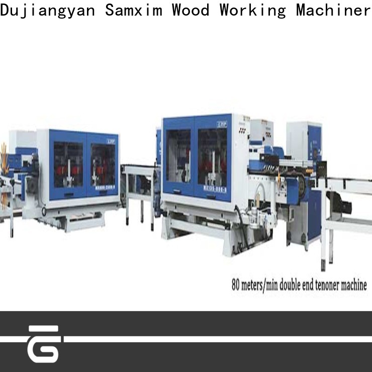 SAMXIM floor slotting production line machinery with good price for wood floor