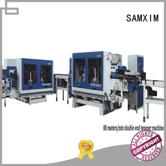 SAMXIM high precision floor slotting production line machinery directly sale for wood floor