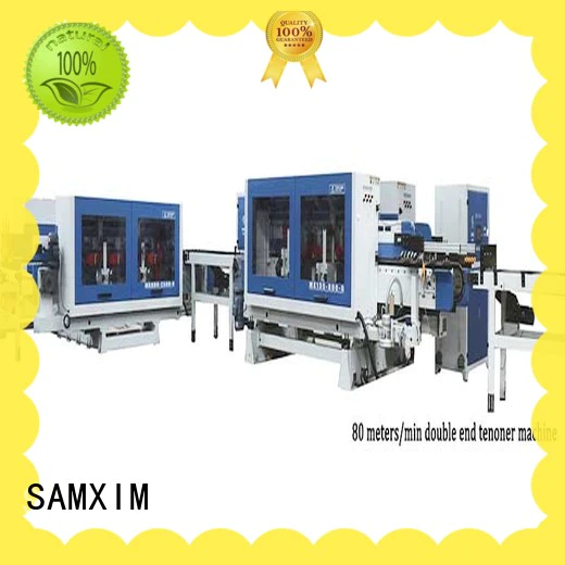 SAMXIM flexible floor slotting production line factory for wood floor