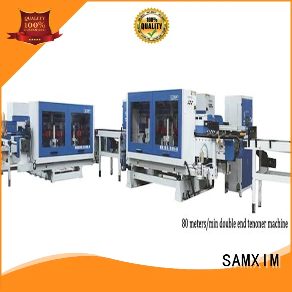 SAMXIM high precision floor slotting production line with good price for wood floor